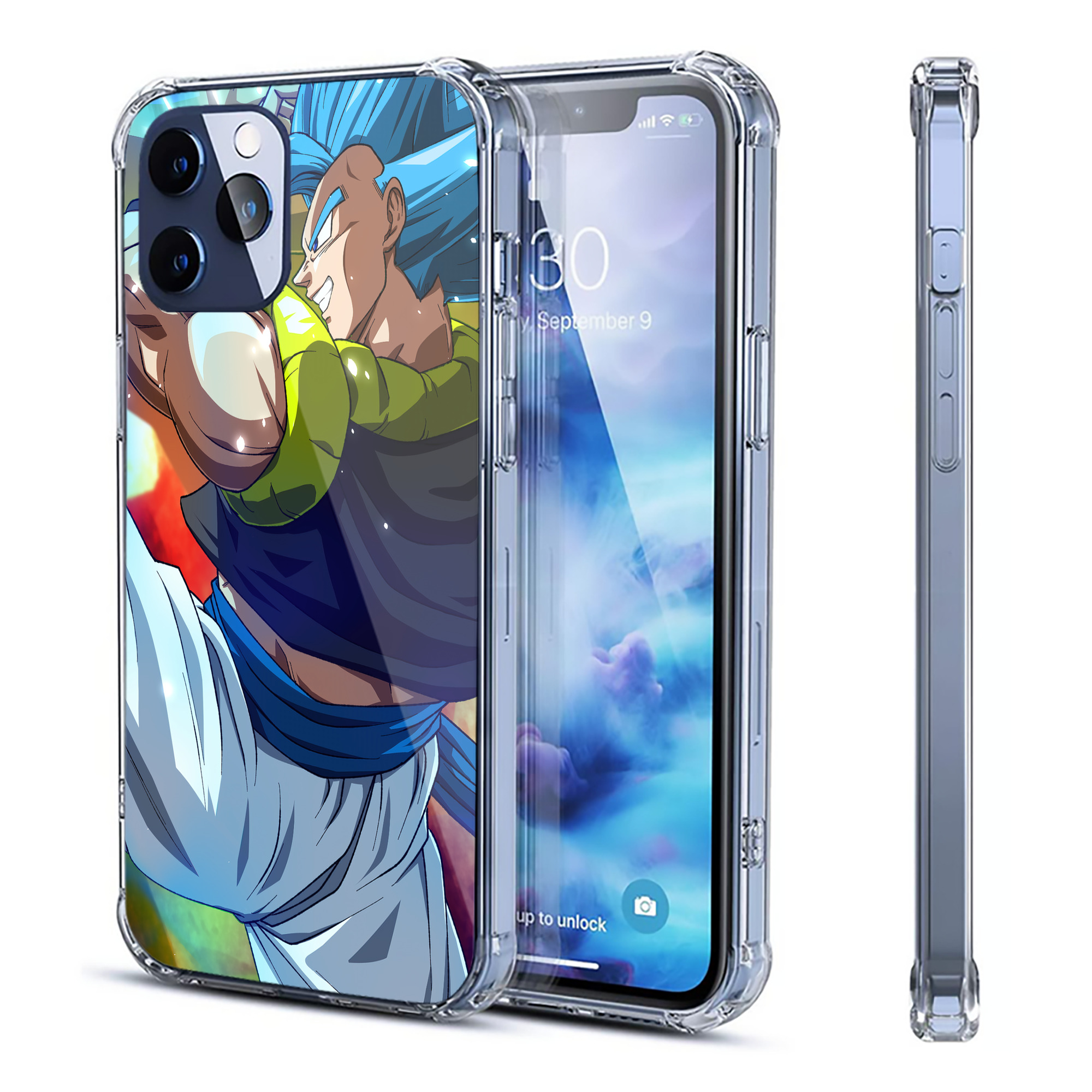 （画像用） ドラゴンボール DRAGON BALL 【iPhone 12シリーズ対応】透明スマホケース（クリアソフトケース）
